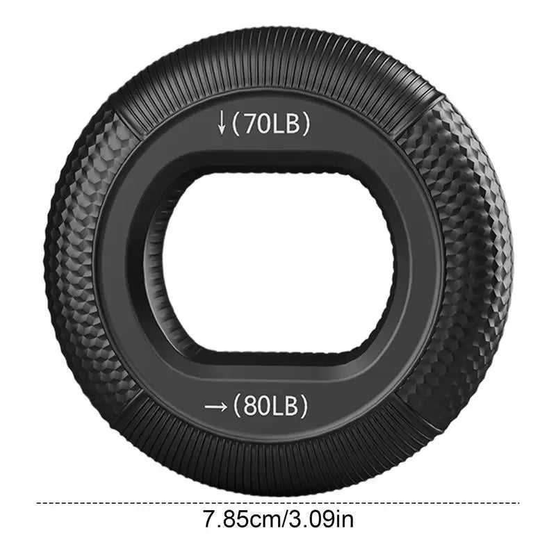 Silicone Hand Grip Strengthener Rings - Flexible Fitness Equipment for Muscle Training