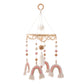 Mobile Baby Wooden Crib Hanging Toy Newborn Nursery Fall 2025 Soothing Music Developmental Gift