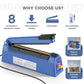 Heat Sealer 8 Inch Hand-Held Impulse Bag Sealer Travel-Friendly Packaging Device Fall 2025 Airtight Food Storage
