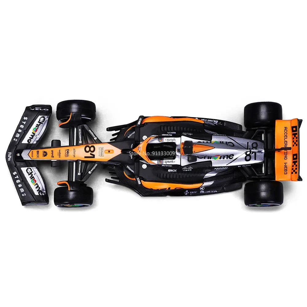 Car Die-Cast 1:43 Scale Formula One MCL60 Replica 2023 Collectible Display Model Fall 2025 Gift