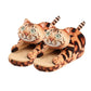 Plush cozy women's cat-face plush slippers - cat-face design, plush upper, EVA sole, indoor wear for winter