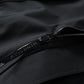 Water-Resistant Relaxed Men's Jacket - Hooded Polyester, Camping