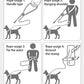Dog Harness Leash Kit Reflective Padded Vest All Seasons Outdoor Walking Gift Idea