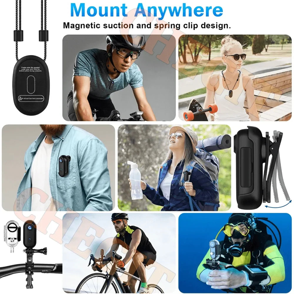 Camera Action Mini 4K 1080P Helmet And Bike Mount WiFi Full HD Sports Cam Summer 2026 Gear For Action Sports