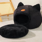 Deep New Sleep Comfort Cat Bed - Cozy Indoor Cave Nest for Pets