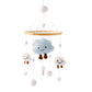 Mobile Baby Wooden Crib Hanging Toy Newborn Nursery Fall 2025 Soothing Music Developmental Gift