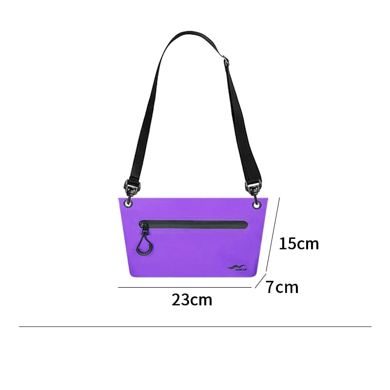 Water-Resistant Dry Bag 2L Pouch For Kayaking Boating Hiking Beach Travel Phone Storage Summer 2026 Outdoor Gear