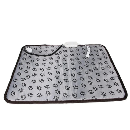 Winter Bed Heating Pad - Water-Resistant Warming Mat for Cats and Dogs