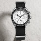 Chronograph Quartz Canvas Watch With Sapphire Crystal