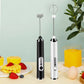 Motor-Driven Milk Frother Hand-Held 3 Speed USB Battery-Powered with Whisk and Chopper, Back to School 2026 Gift