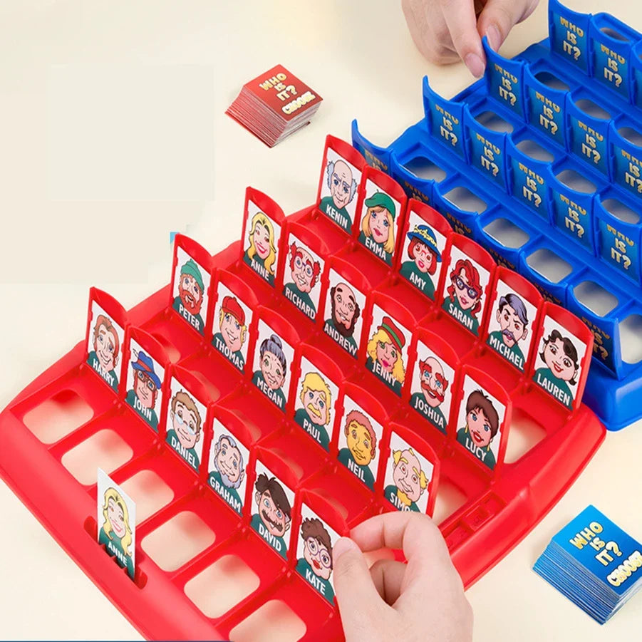 Guess Interactive Who Game for Kids - Parent-Child Logic Puzzle Card Game for Fun Friend Engagement