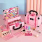 Kids2025 Edition Makeup Kit Fun Princess Style Pretend Play Cosmetic Kit With Safe Non Toxic Colors Gift Idea