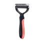 Pet Grooming Maintenance Deshedding Brush for Dogs & Cats - Fur Remover & Knot Cutter Comb