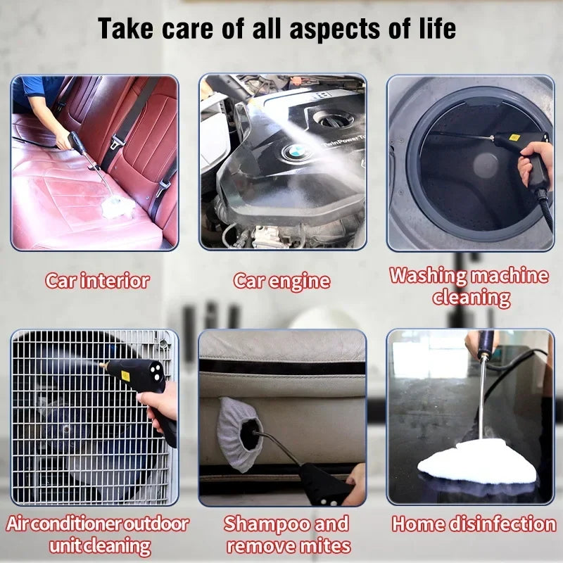 Hand-Held Steam Cleaner 110V 220V Travel-Friendly High Temperature Steam For Car Sofa Curtains Fall 2026 Household Cleaning Trend