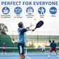 Pickleball Paddles Carbon Fiber Surface Kit USAPA Approved Two Paddles Carry Bag Balls Fall 2025 Sturdy Control