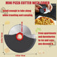 Stainless Steel Roller Cutter for Pizza and Cake Slicing Device