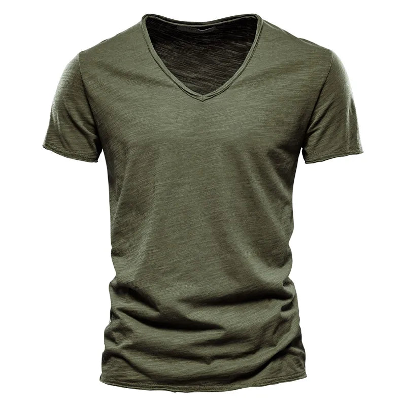 Variant image for Lightweight Cotton Summer Men's Shirt, Breathable Casual Wear, Wrinkle-Resistant, Soft Touch, Available in Various Colors-21