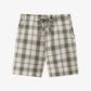 Plaid Grid, Floral, 100% Cotton, Summer Casual Wear – Plush Unisex Kids’ Matching Outfits