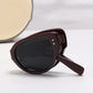 Eye Cat Sunglasses Foldable Narrow Frame Fall 2026 UV Protection Fashion Accessory