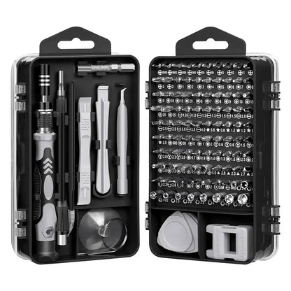 Magnetic Accurate Screwdriver Kit Insulated 115 in 1 Electronics Repair Kit Back To School 2025 Laptop Phone Repair