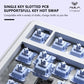 Gaming Mechanical Keyboard 75% Hot Swap RGB TFT Cordless