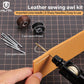 Top-Grade Hand Stitching Awl Tools Kit for DIY Leather Craft and Canvas Repair, Fall 2026 Gift – Leather Sewing Kit