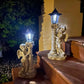 Angel Solar Light Statue 19.29 Inch Outdoor Garden Path Light Catholic Religious Decor Gift Idea