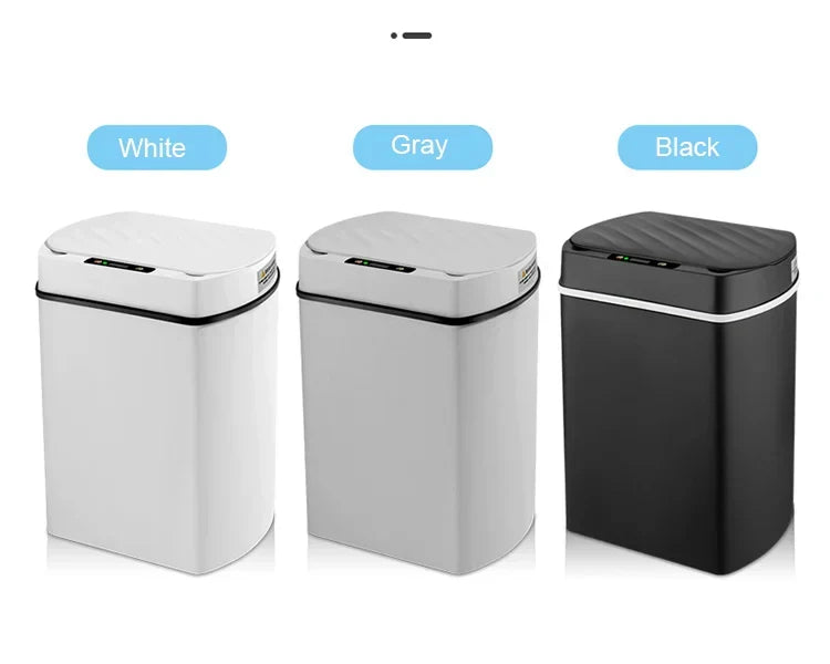 Sensor Smart Trash Can Rectangular Kitchen Bathroom
