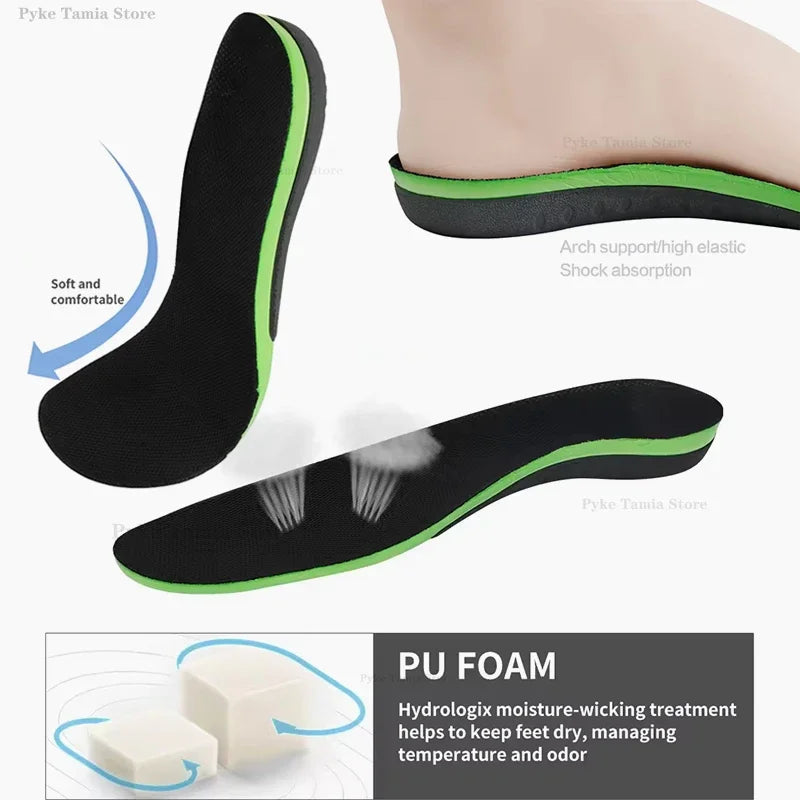 Arch Orthopedic Support Insoles Thick Shock Absorption Plantar Fascia Insole