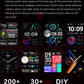 Health 2025 Smartwatch BP+ECG+HRV+BG Monitor with SpO2, Heart Rate, Sleep & Fitness Tracking