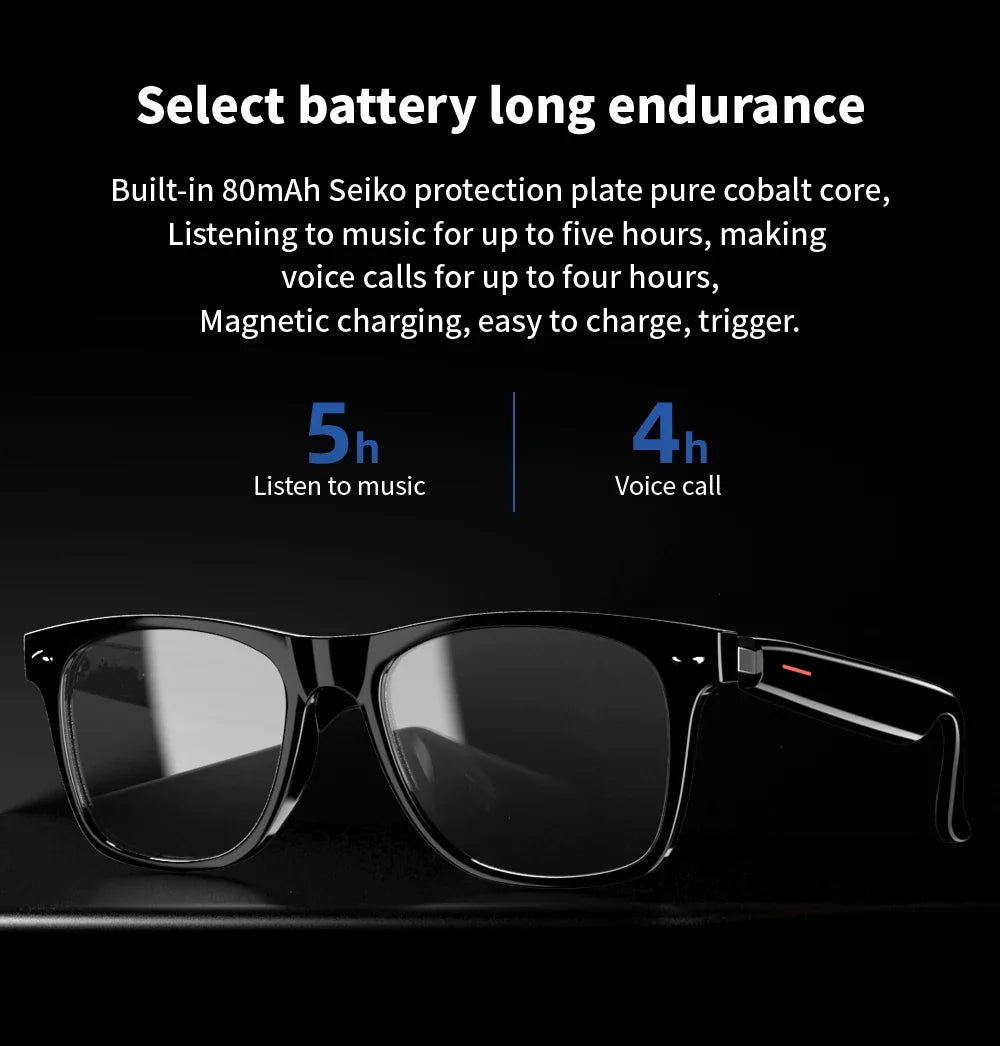 Glasses Smart Blue Light Polarized Audio Sunglasses