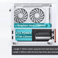 Mini ITX MicroATX PC Case Sea View Glass Travel-Friendly Gaming