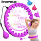 Waist Massager Weight Loss Cardio Training 2026 – Smart Flexible Fitness Hula Hoop 24-Section