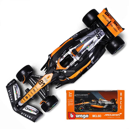 Car Die-Cast 1:43 Scale Formula One MCL60 Replica 2023 Collectible Display Model Fall 2025 Gift