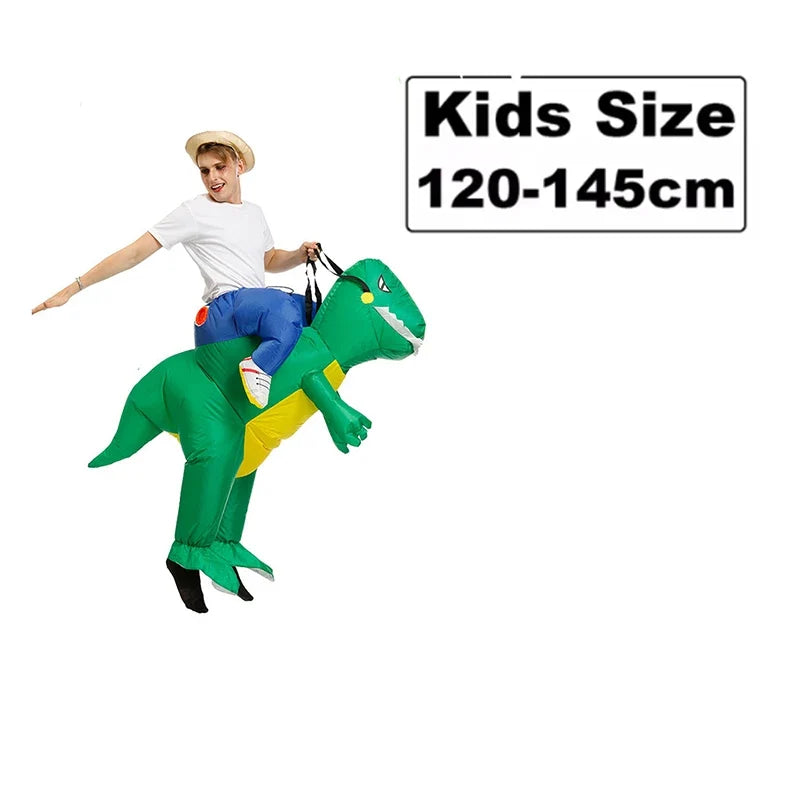 Alien Halloween Inflatable Costume for Kids & Adults - Funny Cosplay Suit for Parties