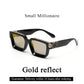 Sunglasses Black Retro Square Shades Deluxe Fashion Eyewear Fall 2026 Trend Gift Idea