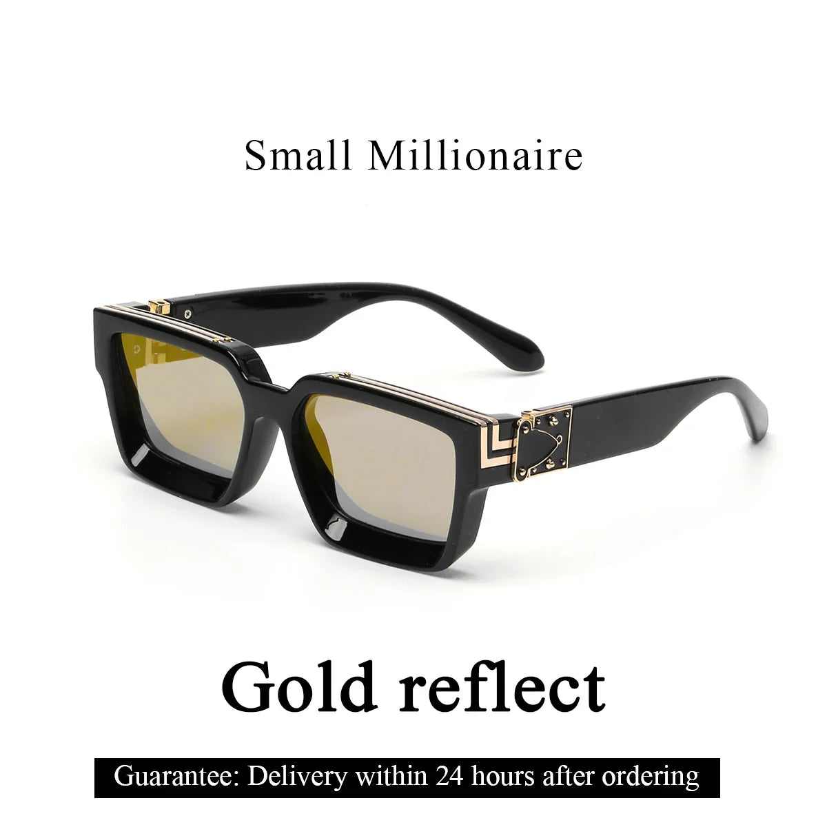 Sunglasses Black Retro Square Shades Deluxe Fashion Eyewear Fall 2026 Trend Gift Idea