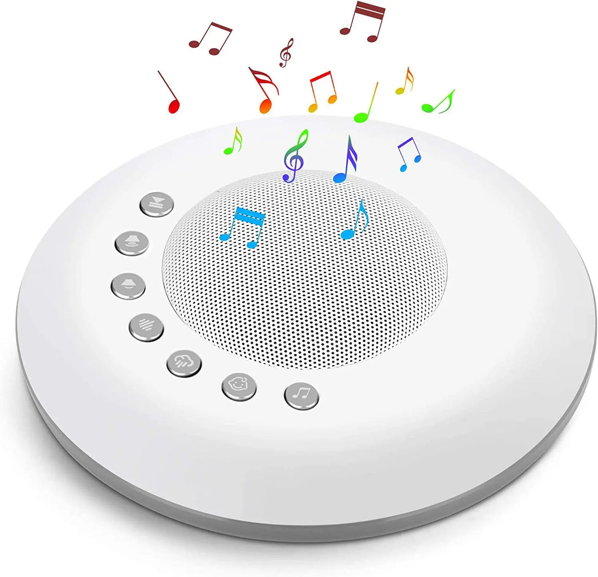 White Noise Machine USB Battery-Powered Travel-Friendly Baby Sound Machine 28 Soothing Sounds Memory Fall 2025 Calming Sleep Aid