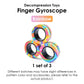 3Pcs Magnetic Rings Fidget Toy Kit - Adult Fidget Magnets Pack for Kids and Teens, Stress Relief Spinner Gift