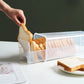 Bread Box Plastic With Sealing Lid And Tray Airtight Bread Storage Container Kitchen Organization 2025 Simple Clean