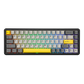 Mechanical Keyboard 68Key Cordless Bluetooth RGB Hall Effect
