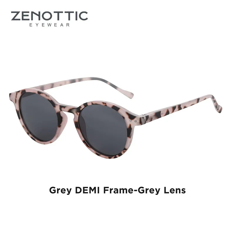 Sunglasses Polarized Round Retro Unisex Eyewear Summer 2026 Trend UV400 Protection