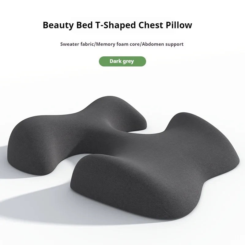 Massage Pillow Memory Foam Face And Chest Cushion Detachable Washable Cover Spa Self Maintenance 2025 Support