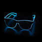 Glasses Led Neon Party Flashing Glasses - Glow Sunglasses for Festivals, Bar, Nightclub, Novelty Gift, Bright Light Supplies