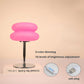 Lamp Table Cream Plastic Lampshade Mushroom Bedside Lamp Fall 2025 Tri Color Dimming USB LED Included Cozy Ambient