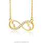 Stainless Steel Mom Gift for Mother's Day Bohemia Charm Infinity Pendants – Infinity Pendant Choker Necklace