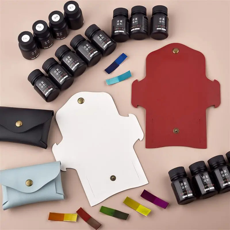 Leather Dye Kit for DIY Leather Craft - Fall 2026 Trend Eco Friendly Dye Kit for Projects