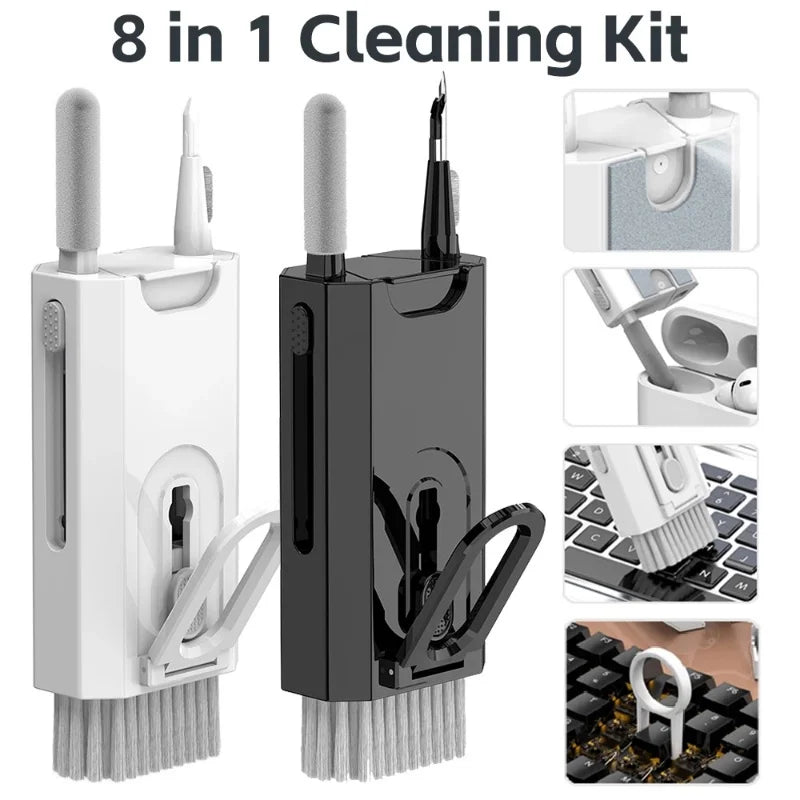 and Keyboard Earphones Cleaning Kit with Brush and Keycap Puller Accessories