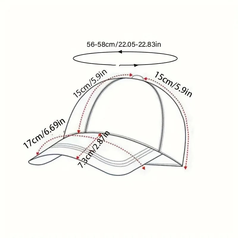 casual sun hat for outdoor sport & everyday wear – Timeless unisex embroidered baseball cap