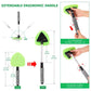 Car Window Cleaner Kit Glass Cleaning Device Microfiber Telescopic Handle Spring 2026 Streak Free Glass